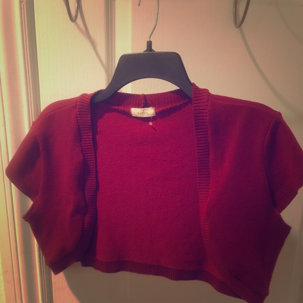 Short cardigan